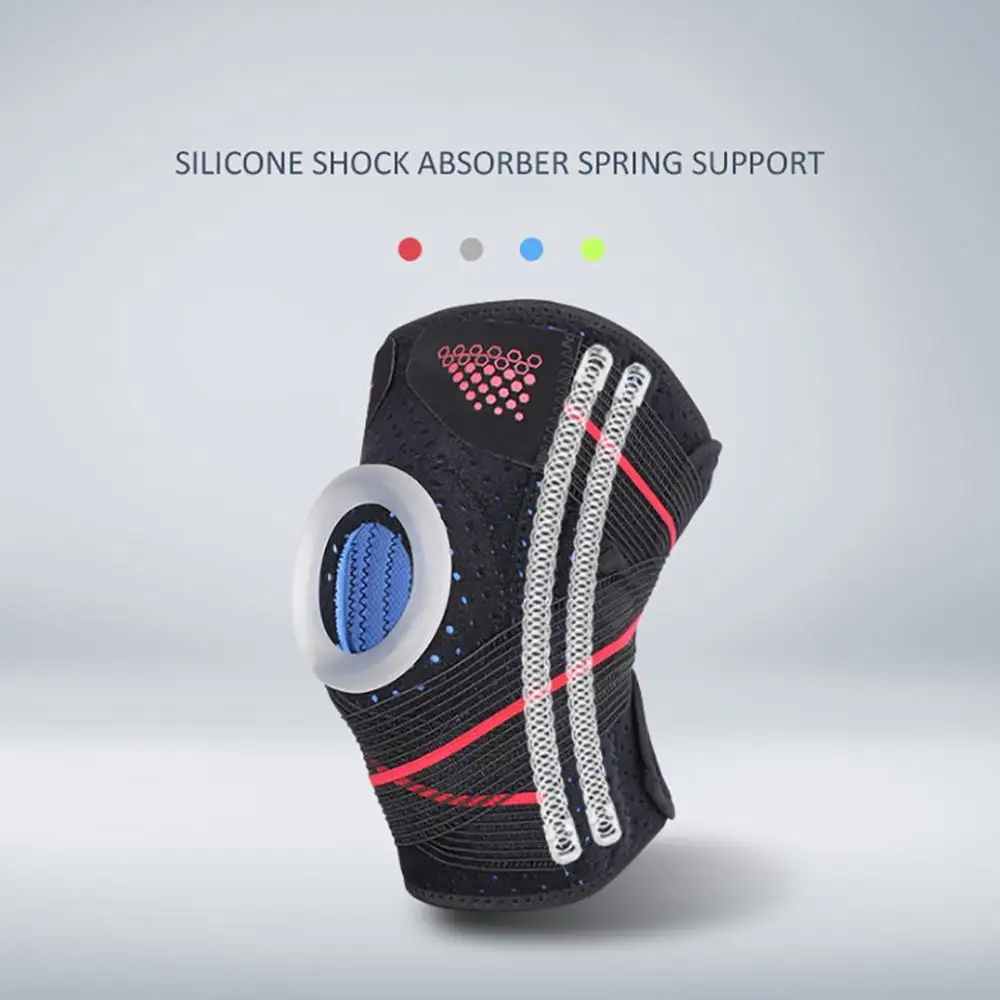 

1 Pc Knee Pad Sleeve Warm Knit Compression Leg Support Bandage Protector For Running