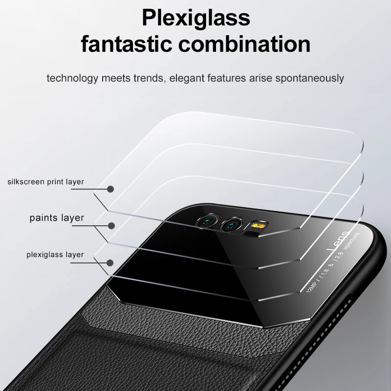 

Phone Case for Huawei Honor 9 Lite Case Fashion Organic PC Grained Leather Skin-pattern Cover for Huawei Honor 9 Case Funda