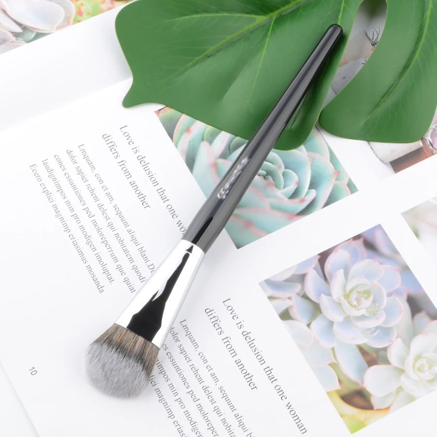 Кисти для макияжа Pro Foundation #47 1 шт. кисти теней синтетические волосы деревянная