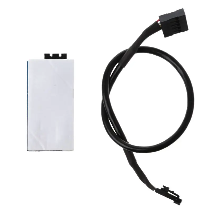 Материнская плата USB 9Pin Интерфейс заголовок сплиттер отклонения в размерах на 1-2