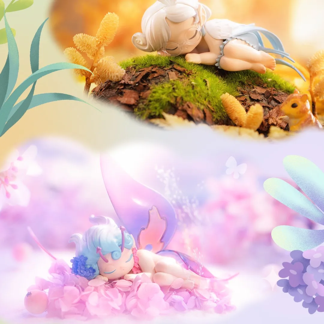 Family Super Cute Sleeping Blind Box Toy Doll Decoration Gift For Little Girl