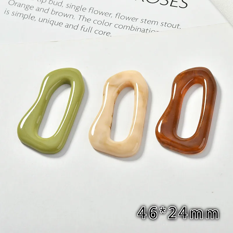 6 шт. серьги из смолы с эффектом процветания|Ювелирная фурнитура и компоненты| |