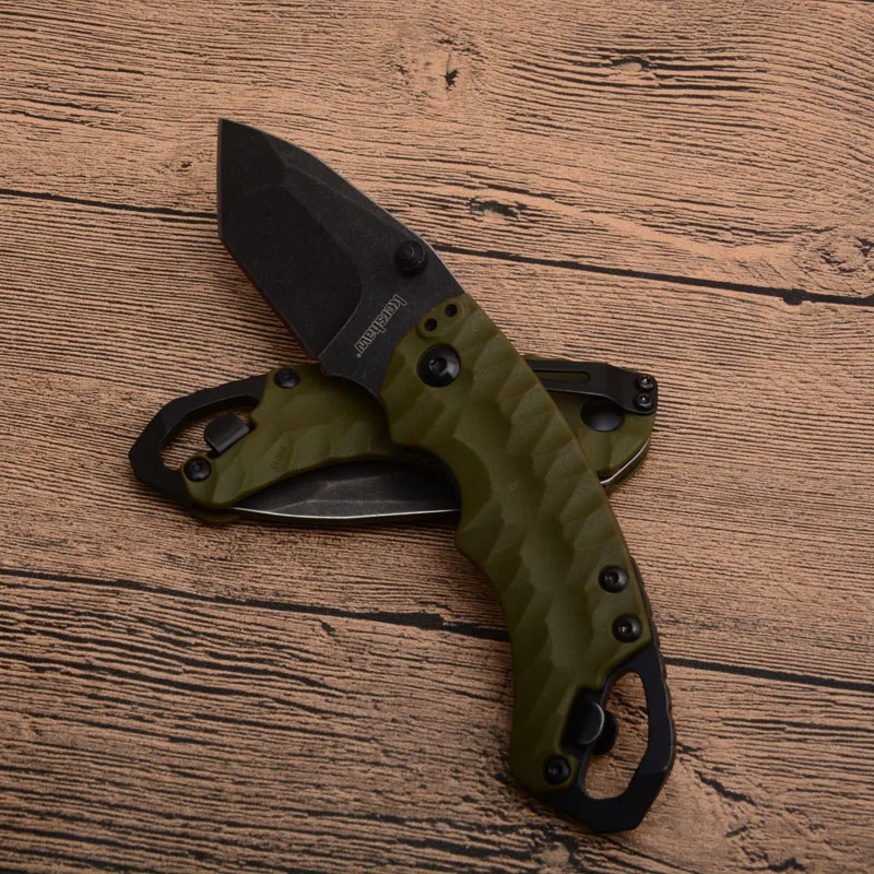 Складной карманный охотничий нож Kershaw 8cr13 с алюминиевой ручкой тактические ножи