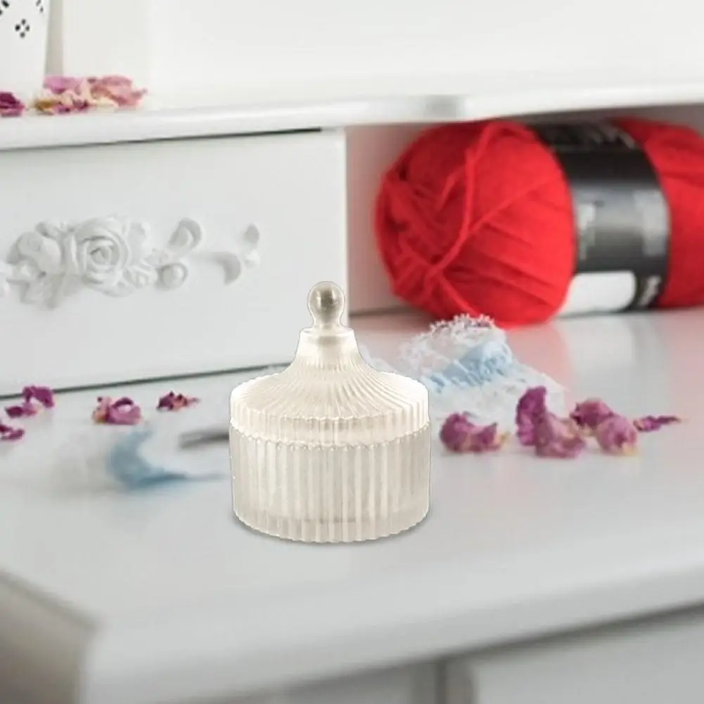 DIY Хрустальная эпоксидная форма круглая коробка для хранения ювелирных изделий с