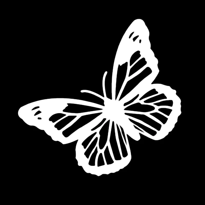 S51803# Various Sizes/Colors Car Stickers Vinyl Decal Butterfly Girly Motorcycle Decorative Accessories Creative Laptop Helmet images - 6