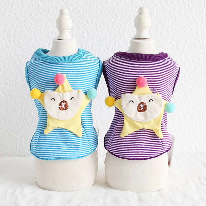 

Pet Dog Clothes For Small Dogs Summer Clothes Chihuahua Puppy Clothing Shirt Winter Warm Vest Printed Ropa Para Perros