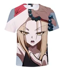 Футболка Shaman King с 3D принтом для мужчин и женщин, модная рубашка с коротким рукавом, модная уличная одежда в стиле оверсайз, лето 2021
