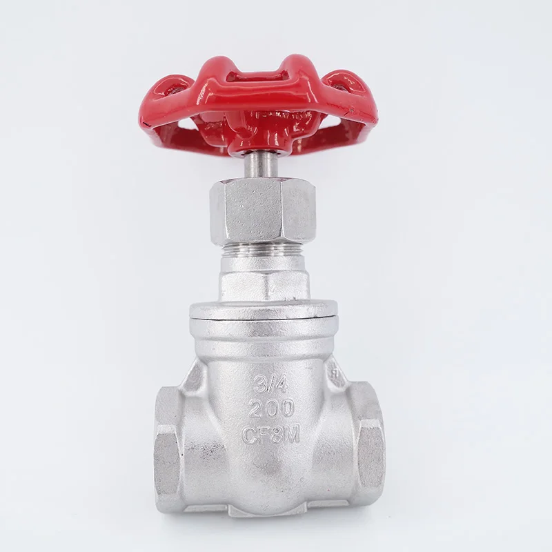 Запорный клапан с резьбой из нержавеющей стали DN15 1/2 &quotDN20 3/4&quot BSP Женский высокая