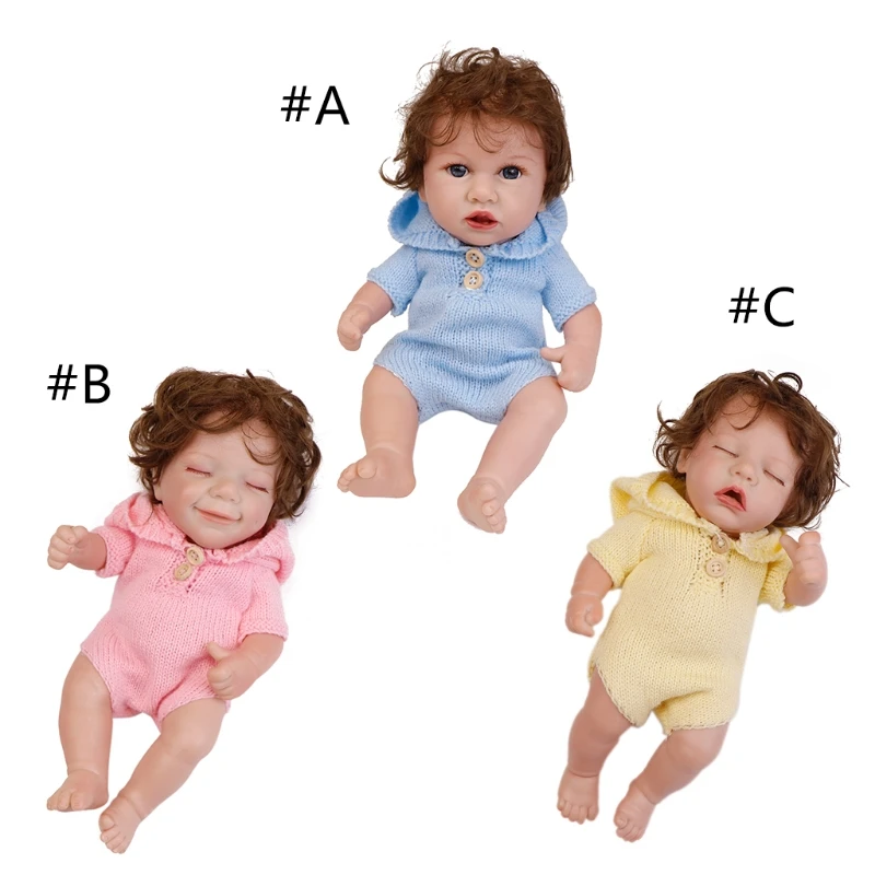 

Newborn Baby Bed Sleeping Toy Reborn Girl Accessories Baby Room Decoration Eco-friendly Vinyl Doll Pleasant Toys