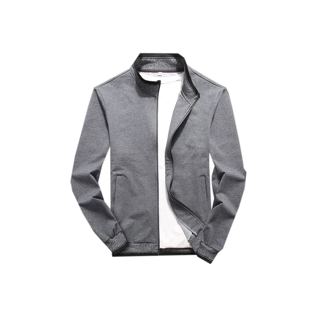 

Autumn Fashionable Simplicity Zipper Jackets Casual All-match Custom Logo Clothes Personalized Print Graphic Coats A446-447-Q50