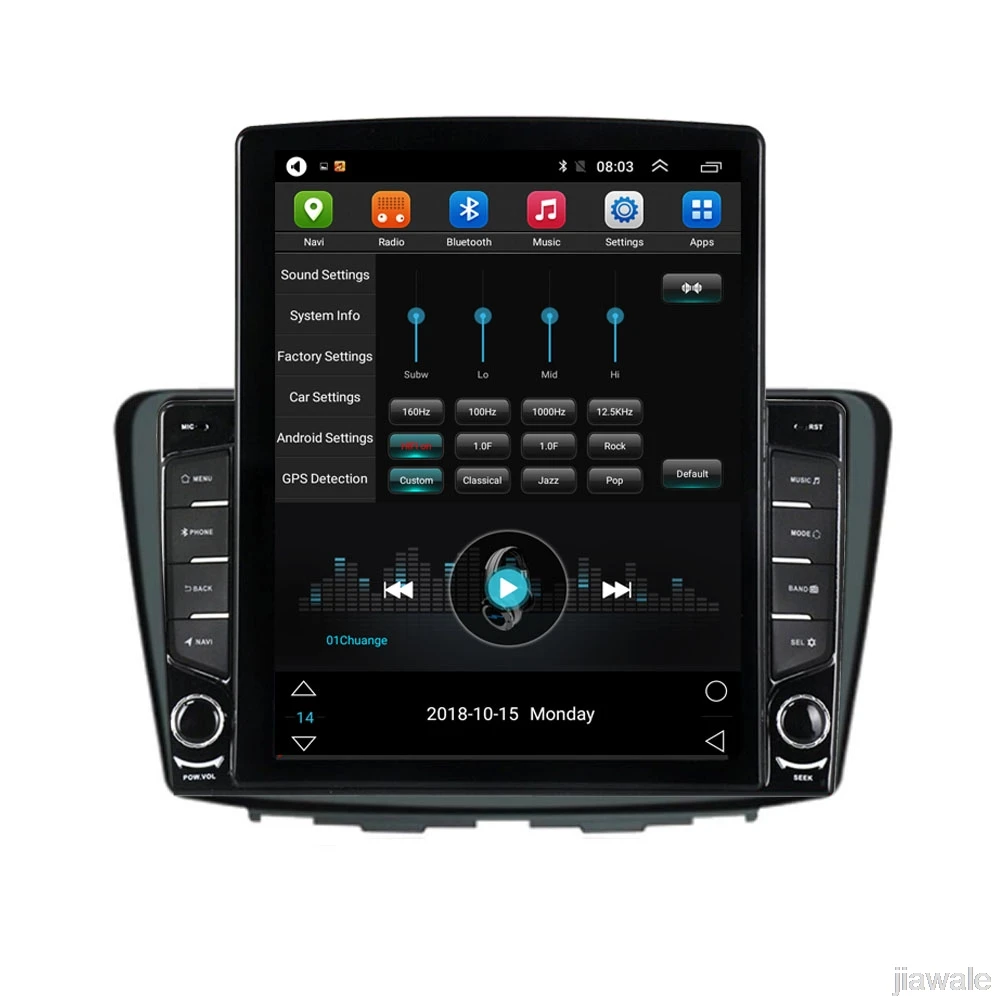 9 7 &quotВосьмиядерный tesla стиль вертикальный экран Android 10 Автомобильный GPS стерео