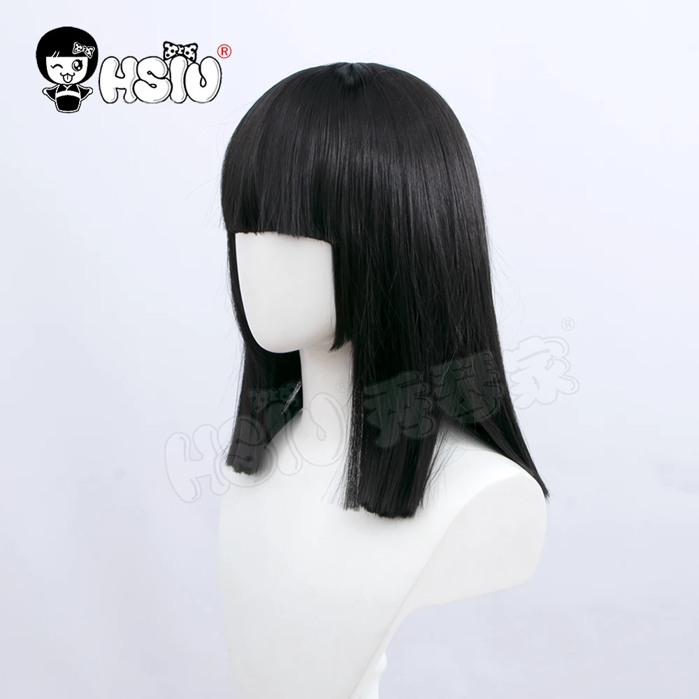 Nanno cosplay wig Girl from Nowhere HSIU Black short hair+Free Brand Cap | Тематическая одежда и униформа