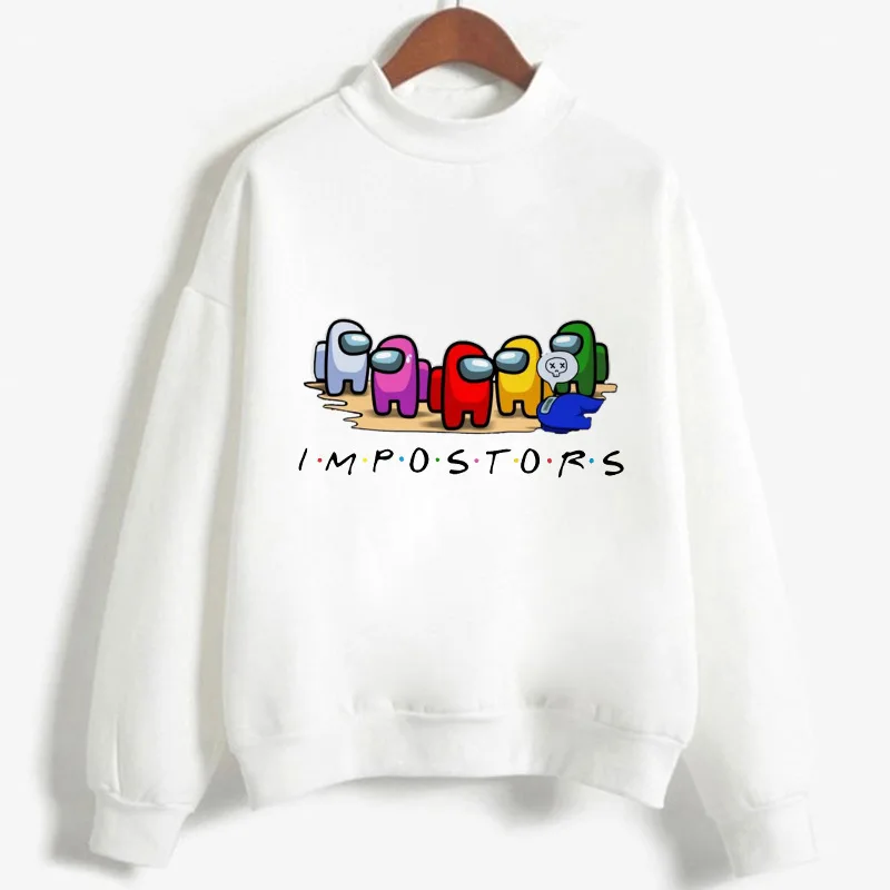 

Hot Video Game Among Us Hoodies Men Women Impostor Graphic Anime Streetwear Hip Hop Sweatshirt Sudadera Hombre Among Us Tops