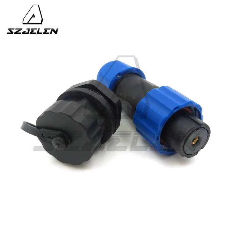 SD13TP ZM 1 штырьковый автомобильный водонепроницаемый разъем и розетка IP67 круглый