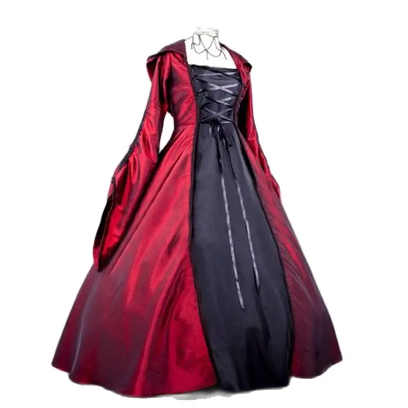 Хэллоуин платье &quotвампир&quot красного и черного цветов гражданская война