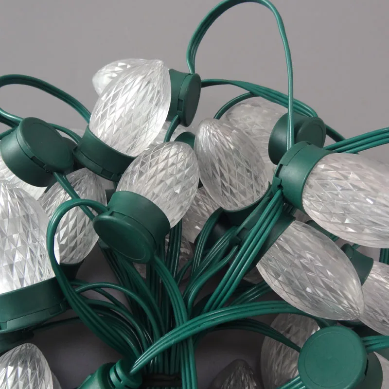 50 узлов Адресуемая светодиодная Рождественская Пиксельная гирсветильник да RGB S24