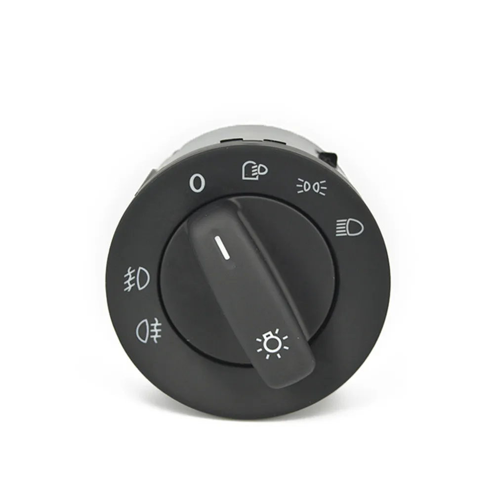 

Headlight Switch Lamp Knob Control Switch For VW Volkswagen Golf 5 6 Caddy JETTA TOURAN Passat B6 B7 CC 1K0941431N