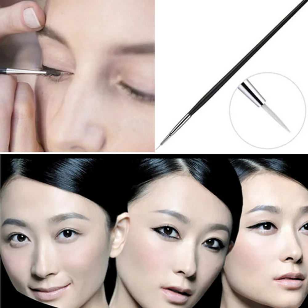 1 шт. женская косая дизайнерская подводка для глаз кисть бровей модная косметика