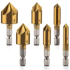 Сверла Быстросменные из быстрорежущей стали, 689121619 мм, 6 шт.