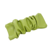 leather ins large duckbill clip side clip women girls candy green big hairpin frosted hair clip claws barrettes hair accessories