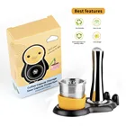 Набор многоразовых колпачков ICafilas из нержавеющей стали для кофе Illy X9 X8 X7.1 Y5 Y3 Y1.1