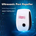 Отпугиватель вредителей, бытовой мышка против насекомых, отпугиватель мышей, тараканов, устройство для борьбы с насекомыми, вилка EUUS