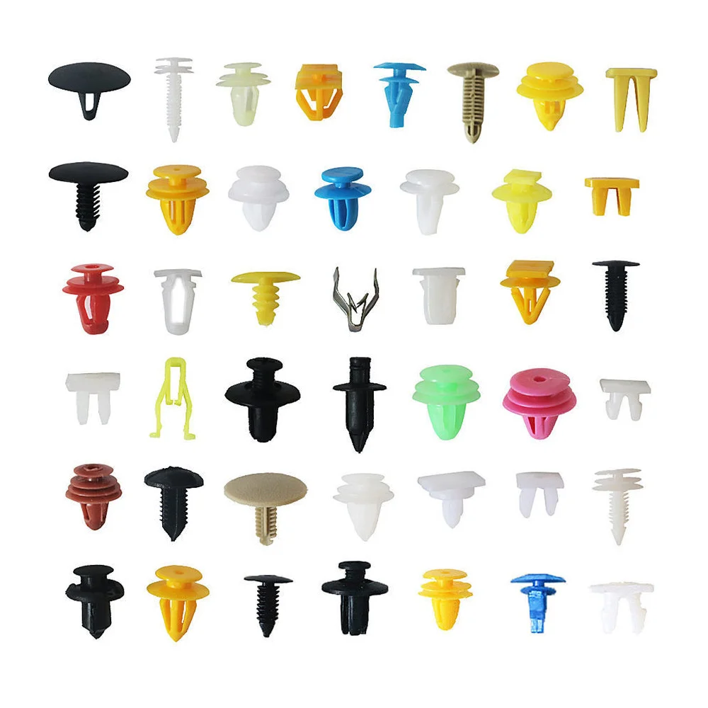 

Universal 400PCS Mixed Durable Rivet Fasteners Auto Fastener Trim Moulding Vehicle Door Panel Screwdriver Car Bumper Clips
