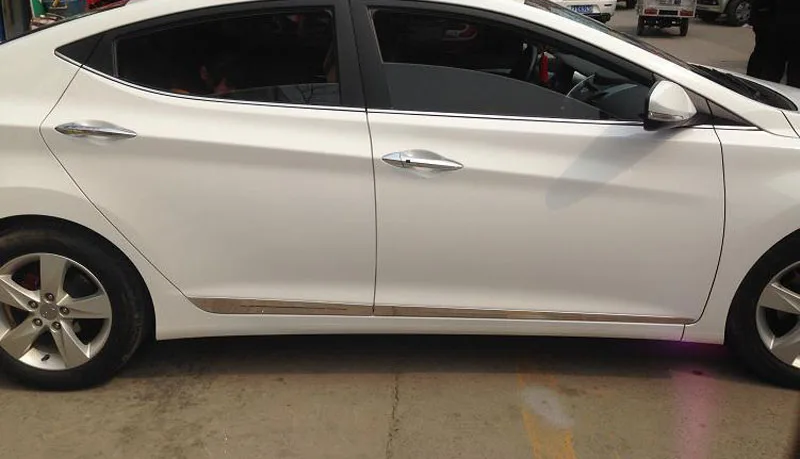 Отделка дверных полос хромированная накладка из нержавеющей стали декоративная