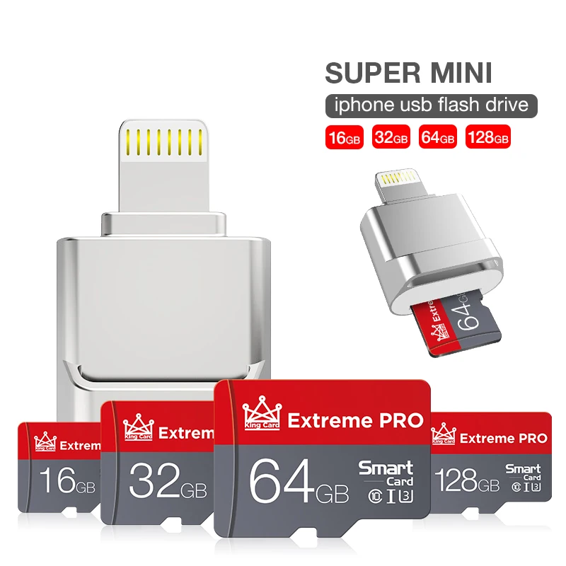 Новый бренд USB флеш-накопитель флешка для iPhone Xs Max X 8 7 6 iPad 16/32/64/128 GB карта памяти