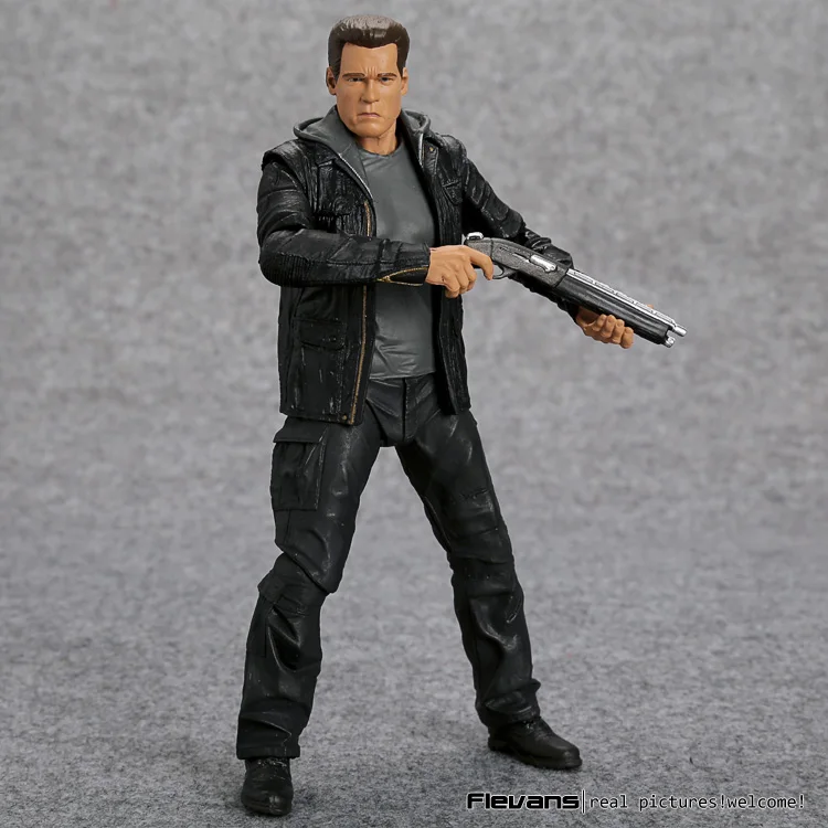Терминатор T 800 Guardian из ПВХ движущаяся фигурка Коллекционная модель игрушка 7 &quot18