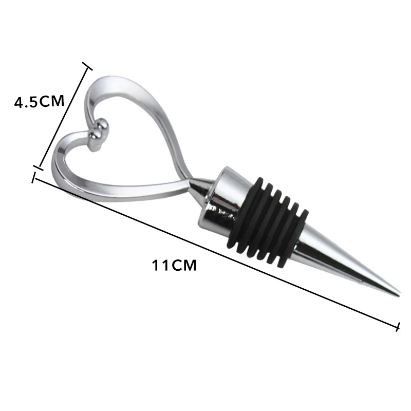 Пробковый штопор из нержавеющей стали пробковый в форме сердца 1 шт. пробка для