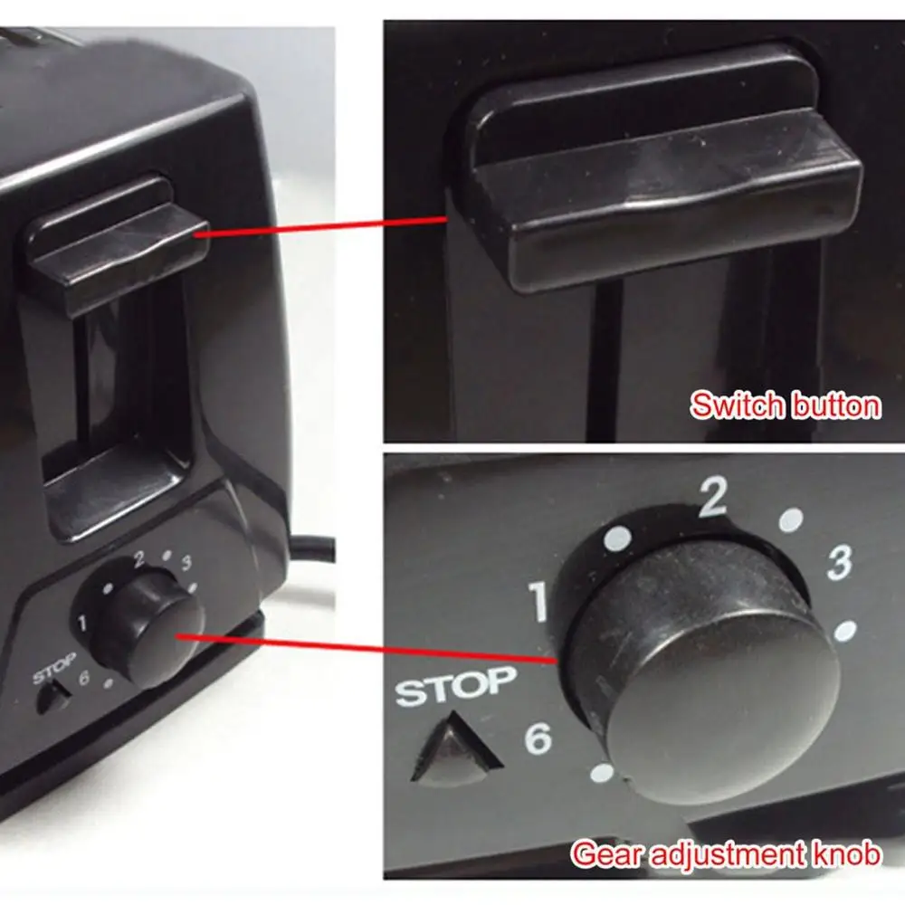 

Toaster Sandwich 4 Slices Multi-function Breakfast Machine Home Sandwich Sandwich baking kitchen appliances breakfast fast maker