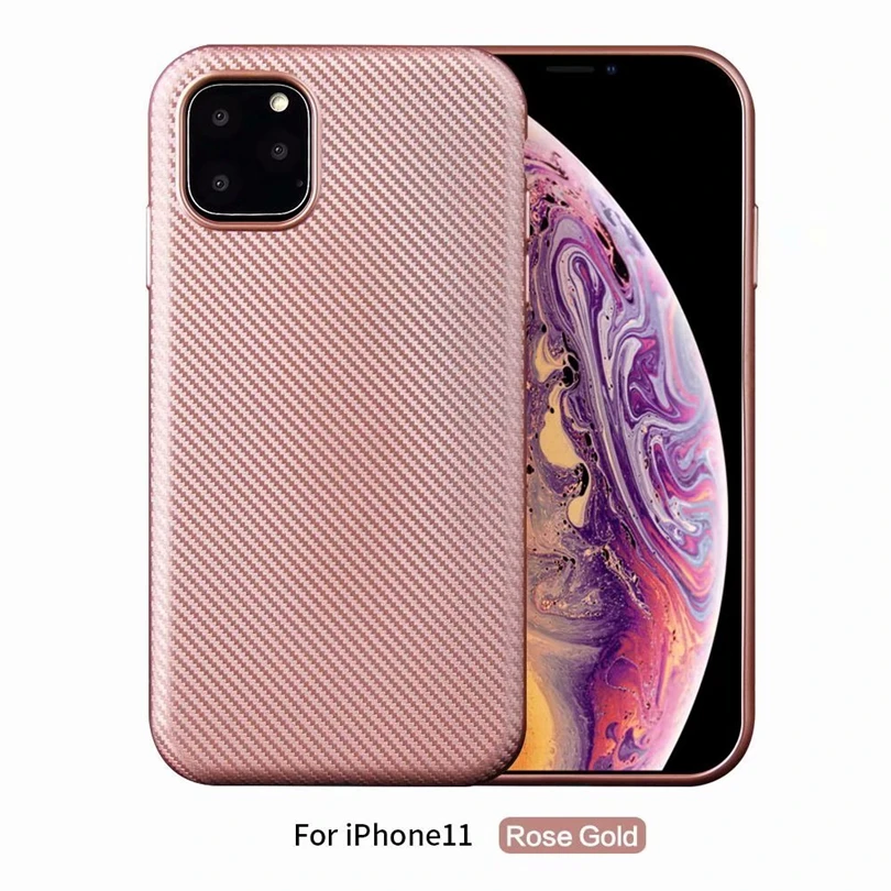 Для iPhone 11 Pro/iPhone11 Pro 5 8 &quotчехол из углеродного волокна чехол для iPhone11 8&quot Матовый