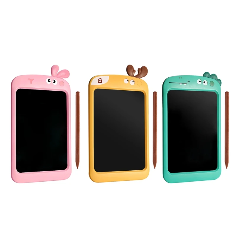 

Portable 10.5inch LCD Writing Tablet Cartoon Animal Shape Children Drawing Graffiti Board Electronic Painting Blackboad H055
