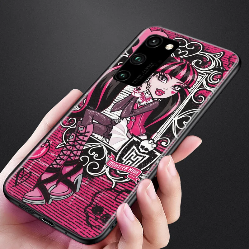 

Silicone Cover Monsters High Phone Case for Huawei Honor 30 20 Pro 10i 9A 9S 9X 8X 10 9 Lite 8 8A 7A 7C Pro