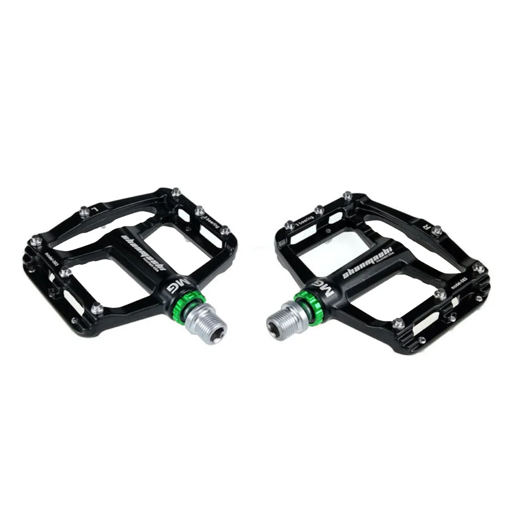 

Bicycle Bike Pedals Magnesium alloy Flat platform 3 bearing Mountain bike