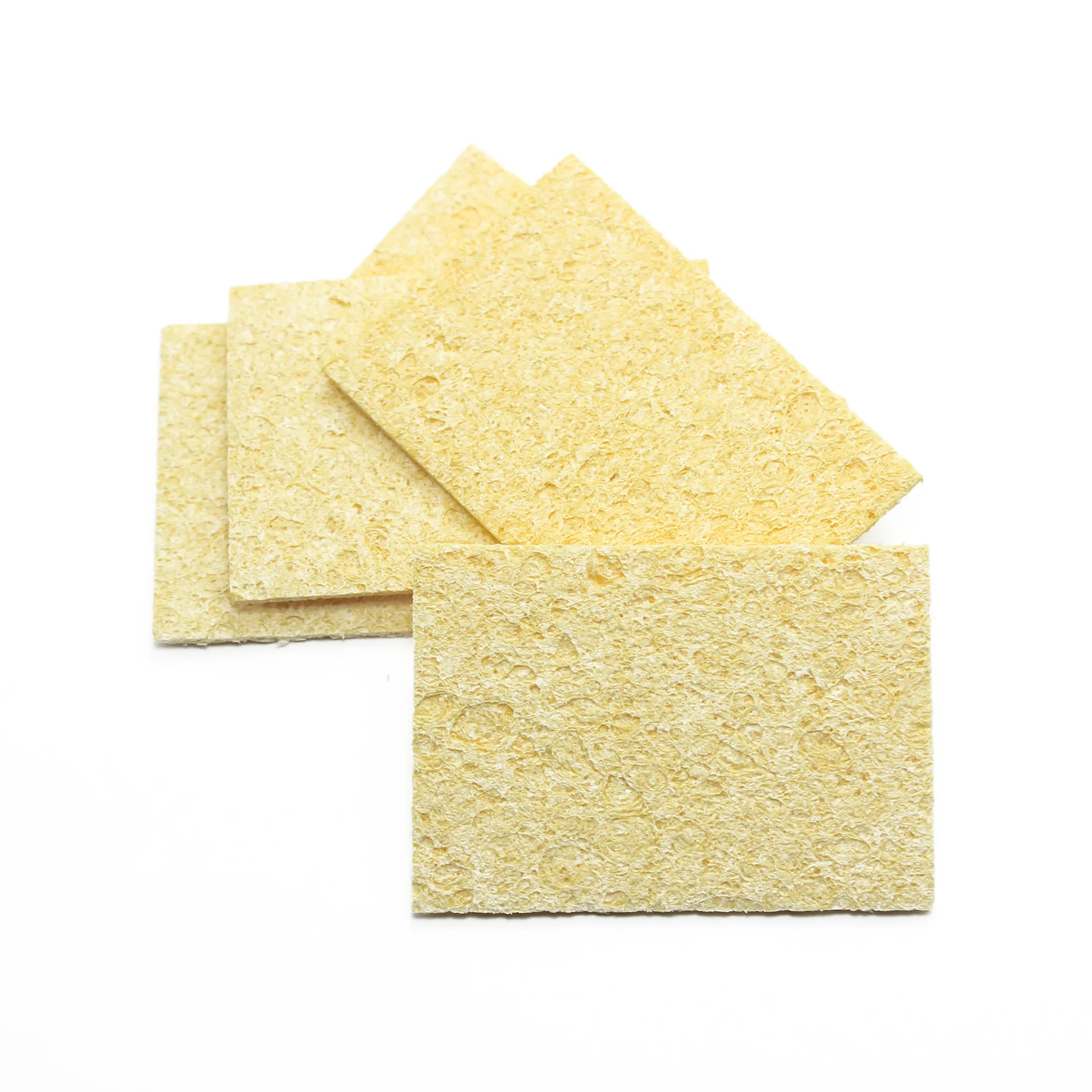 10 шт./лот желтый Чистящая губка очиститель для устойчивого управления