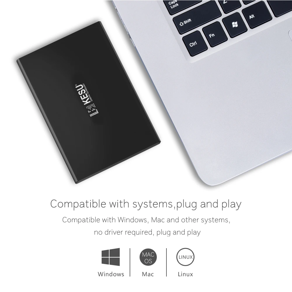 Кесу 2 ТБ HDD 1 500 Гб внешний жесткий диск USB3.0 750 320 г 250 160 хранения беспроводного