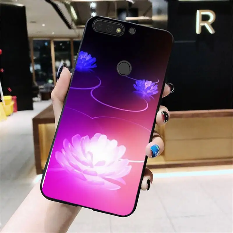 

Magic lotus Phone Case For Huawei Honor 7C 7A 8X 9X 8A 10i 20lite 10 10lite 20S 20 8C 7X 8S 7S 9A 10X lite