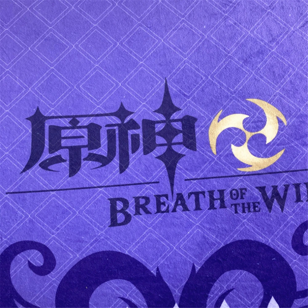 

Genshin Impact Keqing Barbatos Cospaly Costume Cloak Flannel Warm Easy Wear Coat Cape Blanket Prop