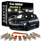 BADEYA 9 шт. Canbus безошибочный женский светильник для 2014 2015 2016 2017 2018 BMW i3 перчаточный ящик купольная карта лампа