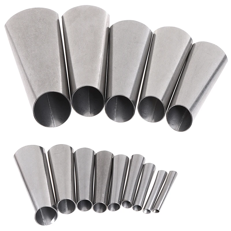 

14Pcs/set Caulking Nozzle Applicator Finishing Tool Stainless Steel Glue Mouth
