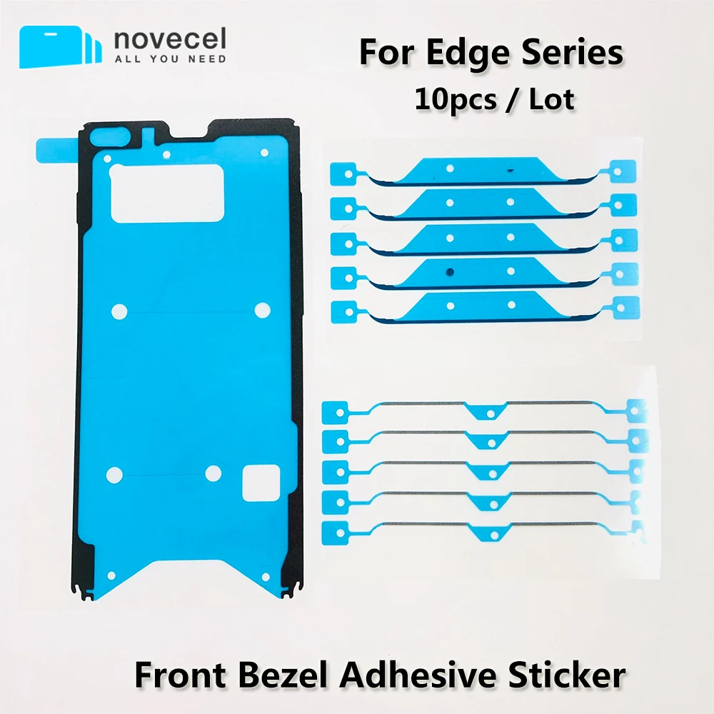 10 шт. передняя рамка для корпуса клейкая водонепроницаемая наклейка Samsung Gaxaxy Note 9 8