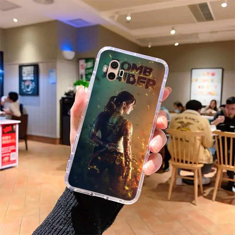 

Classic tomb raider clear Phone Case For Samsung s7 8 9 10 lite 20 note20 a71 21 4 5 6edge plus Cover Fundas Coque