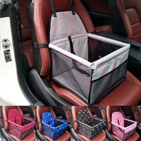 1pcs car pet carrier waterproof folding dog cat seat travel bag vehicle puppy handbag pad mat cover safety basket