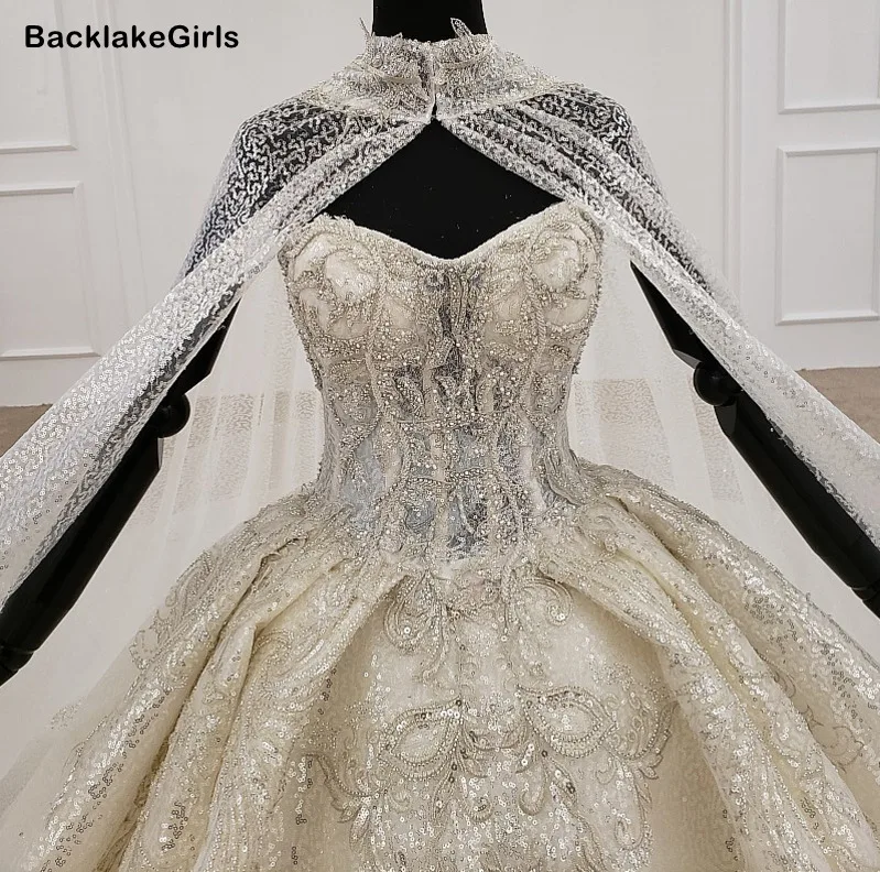 Бальное платье без бретелек из фатина блестящее свадебное цвета слоновой кости с