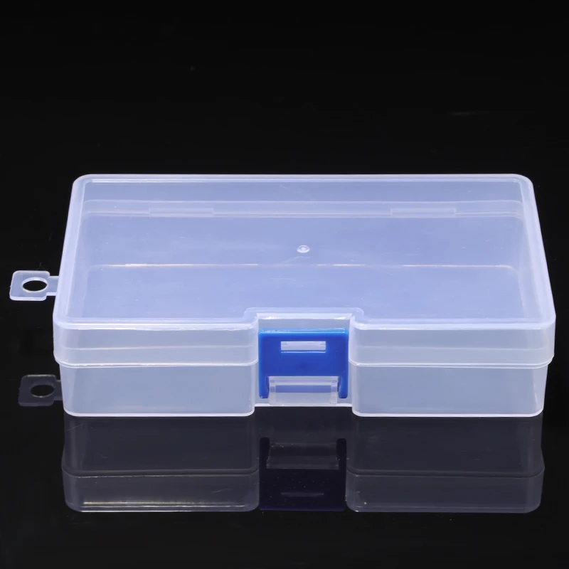 

Прозрачная шкатулка для хранения ювелирных изделий, практичный ящик для инструментов, пластиковый контейнер для инструментов, чехол для ви...