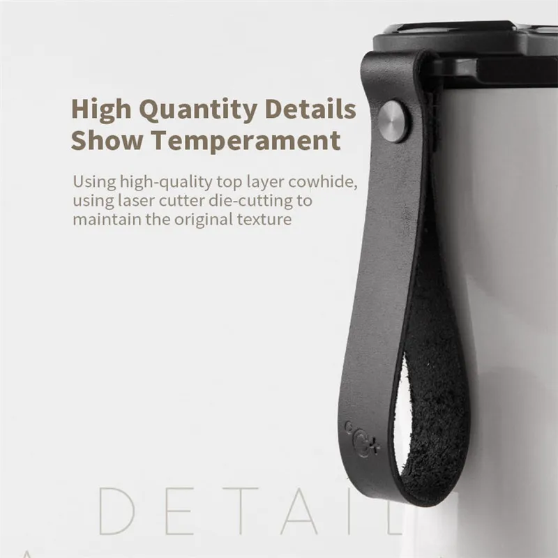 Original Xiaomi Mijia Kiss Kiss Fish Stainless Steel Thermal Vacuum Water Bottle Sensitive Temperature Sensor with Coffee Brewer
