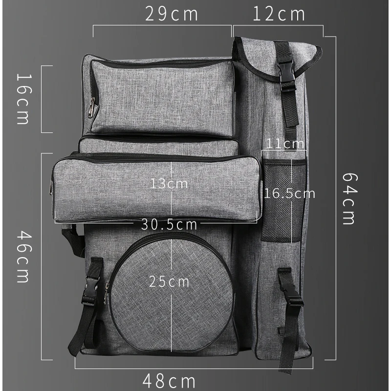 4K сумка тканевая через плечо эскиз большая емкость холст картина