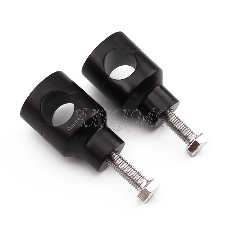 1 пара Руля Мотоцикла Riser 25 мм для мотоцикла Harley Honda Shadow VLX 600 VTX1800 ACE 750 заготовка